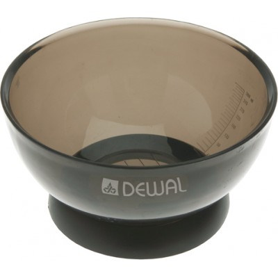 Чаша д/окр DEWAL черная прозрачная, 360 мл T-08black