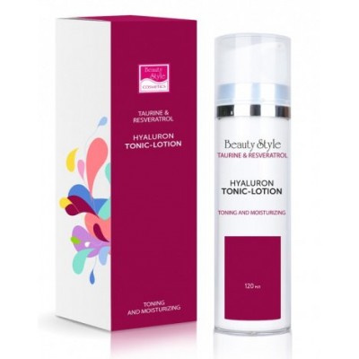 Гиалуроновый тоник "Taurine & Resveratrol", Beauty Style, 120 мл 