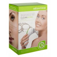 Щетка для чистки кожи лица Sonicleanse Gezatone