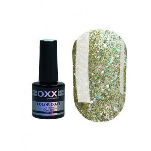 Гель лак Oxxi Star Gel №002 ( Светлый золотистый , с блестками и слюдой ), 8 мл