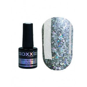 Гель лак Oxxi Star Gel №003 (Серебристый , с блестками и слюдой ), 8 мл