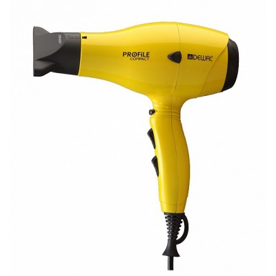Фен DEWAL 03-119 Yellow Profile Compact