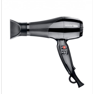 Фен Ermila Dynamic2 Tourmaline, 2200 Вт, ионизация, 2 насадки